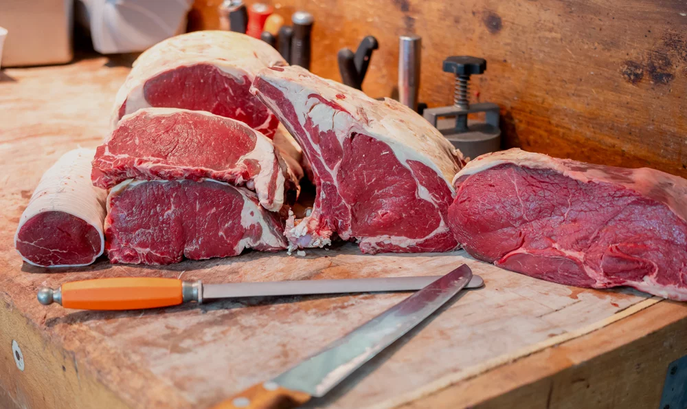 Viande de b&oelig;uf et veau Poitiers